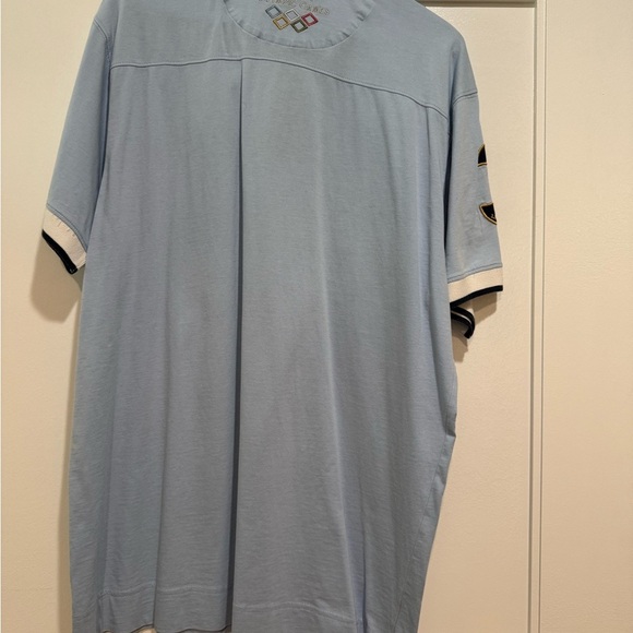 Light Blue Argentina Polo Shirt - Picture 3 of 3